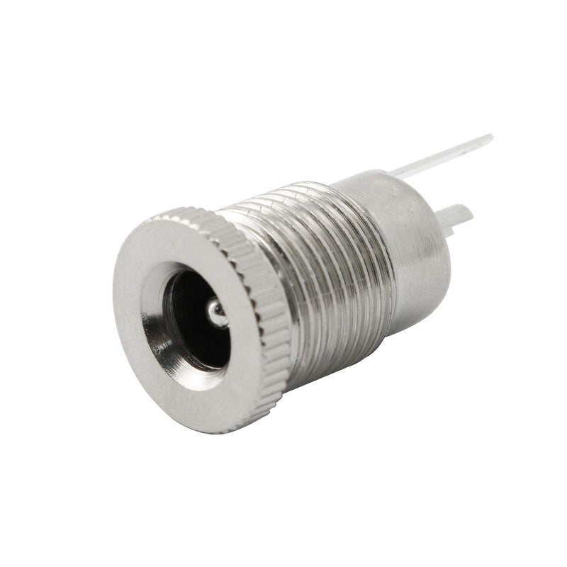Maxmoral 3PCS DC-099 DC Power Socket Connector with Waterproof Cover Cap,Threaded Female Panel Mounting Adapter Power Jack 5.5 x 2.1mm - Image 5
